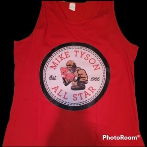 MENS MIKE TYSON TANK TOP LARGE